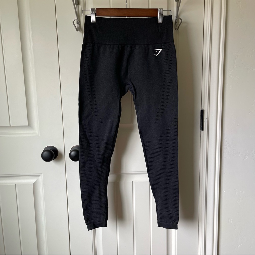 Gymshark Vital Seamless 2.0 Leggings - Black Marl